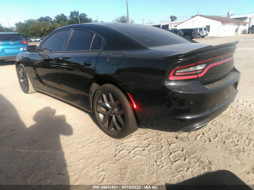 2021 DODGE CHARGER SXT VIN: 2C3CDXBG2MH512837