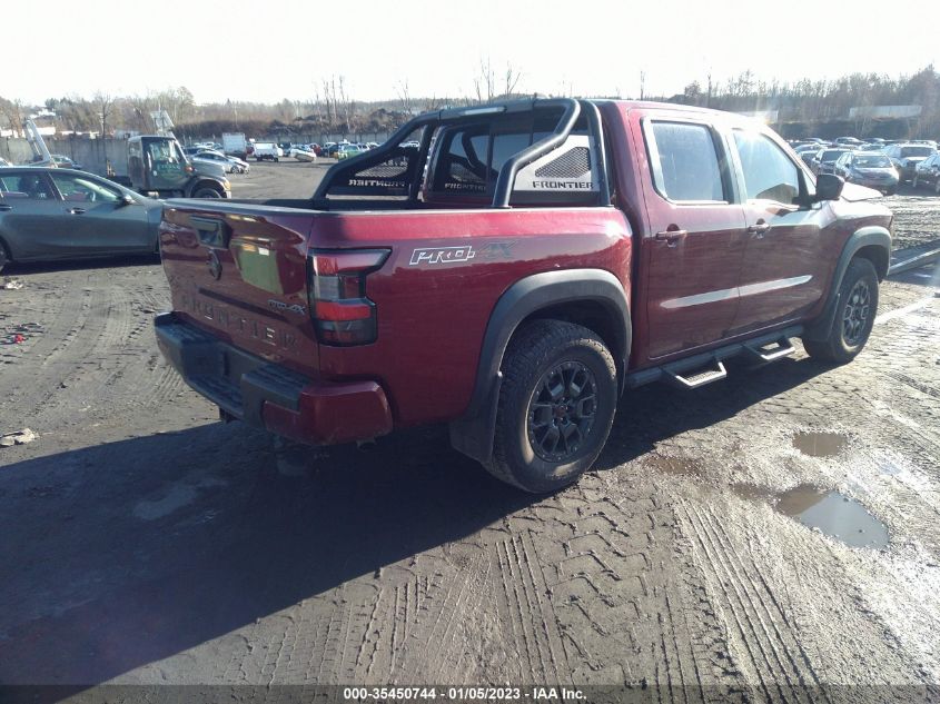 2022 NISSAN FRONTIER PRO-4X VIN: 1N6ED1EK7NN676558