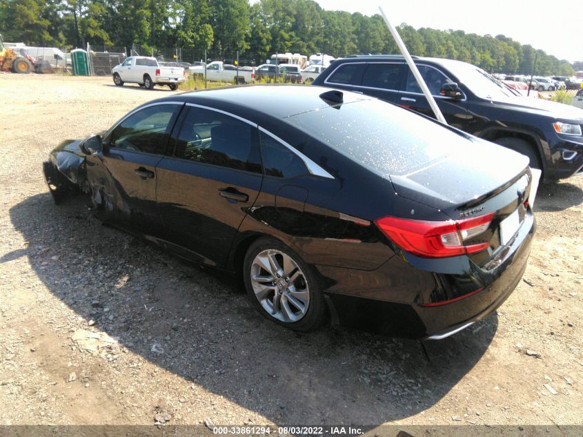 2020 HONDA ACCORD SEDAN LX VIN: 1HGCV1F1XLA104337