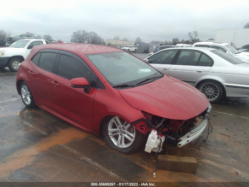 2021 TOYOTA COROLLA HATCHBACK SE/XSE VIN: JTNB4MBE2M3138815