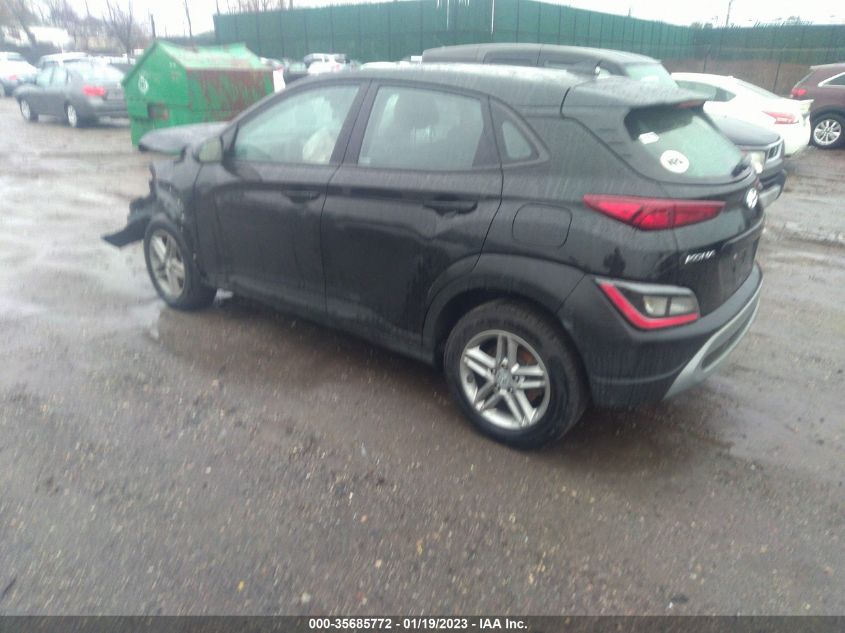 2022 HYUNDAI KONA SE VIN: KM8K2CAB5NU820963