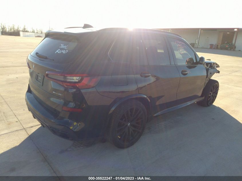 2022 BMW X5 SDRIVE40I VIN: 5UXCR4C07N9K80460