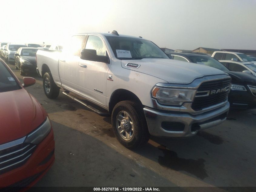 2021 RAM 2500 BIG HORN VIN: 3C6UR5DL8MG555182