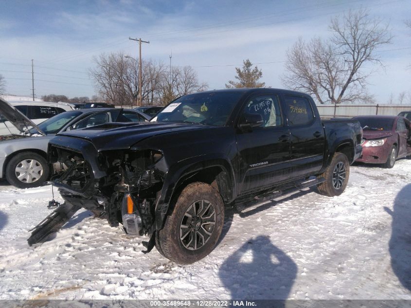 2022 TOYOTA TACOMA 4WD SR/SR5/TRD SPORT VIN: 3TMCZ5AN8NM489729