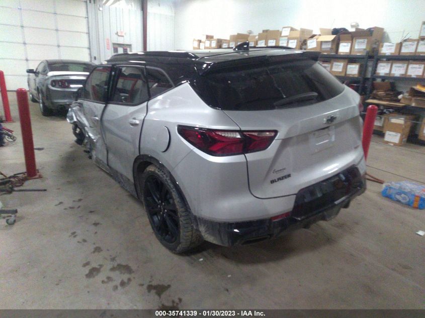 2022 CHEVROLET BLAZER RS VIN: 3GNKBERS9NS164939