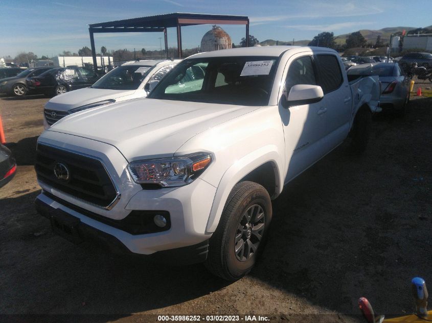 2022 TOYOTA TACOMA 4WD SR5/TRD SPORT VIN: 3TMDZ5BN6NM132567