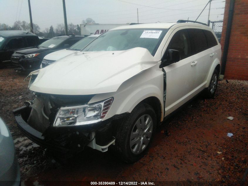 2020 DODGE JOURNEY SE VALUE VIN: 3C4PDCAB8LT261551