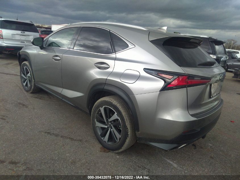 2020 LEXUS NX NX 300 VIN: JTJGARBZ6L5016235