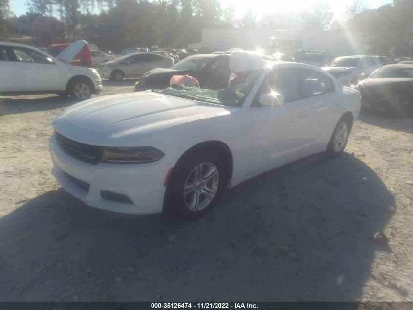 2022 DODGE CHARGER SXT VIN: 2C3CDXBG5NH201484