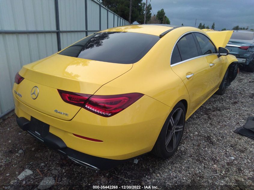 2021 MERCEDES-BENZ CLA CLA 250 VIN: W1K5J4HB7MN207824
