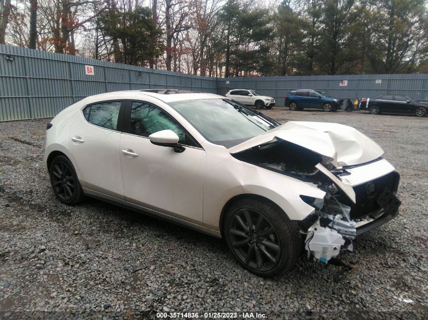 2021 MAZDA MAZDA3 HATCHBACK PREFERRED VIN: JM1BPBLLXM1403649