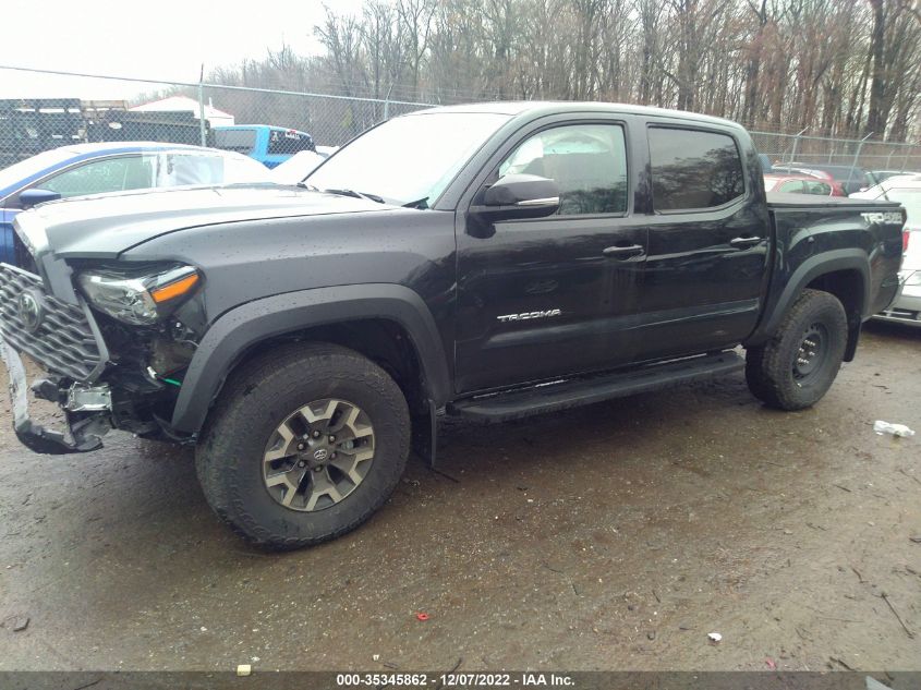2022 TOYOTA TACOMA 4WD SR/SR5/TRD SPORT VIN: 3TYCZ5AN8NT076486