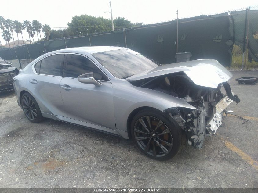 2021 LEXUS IS IS 350 F SPORT VIN: JTHGZ1B27M5038194