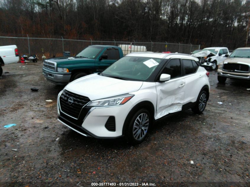 2022 NISSAN KICKS SV VIN: 3N1CP5CV7NL483481