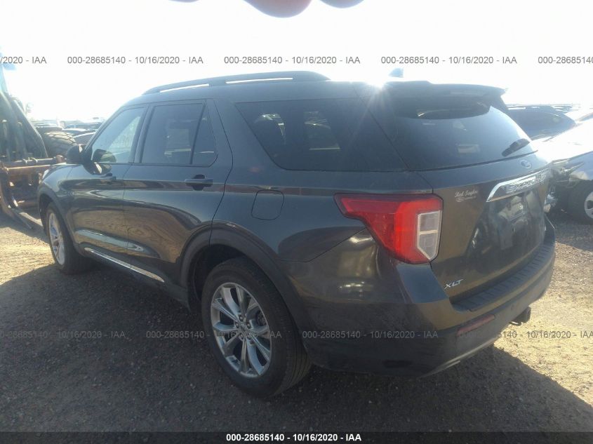 2020 FORD EXPLORER XLT VIN: 1FMSK8DH2LGB47400