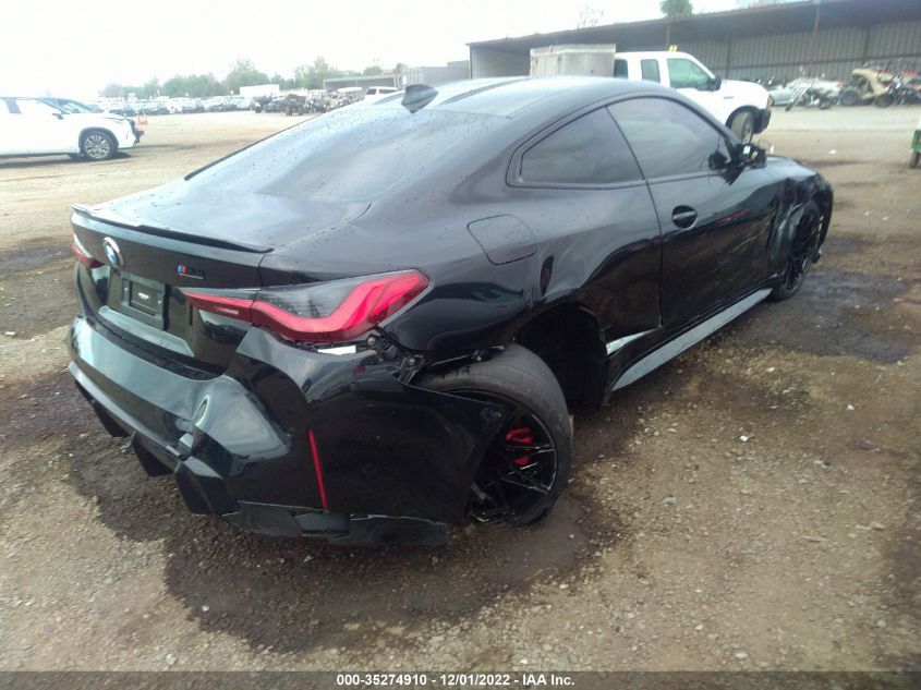2022 BMW M4 COMPETITION VIN: WBS33AZ07NCJ09051