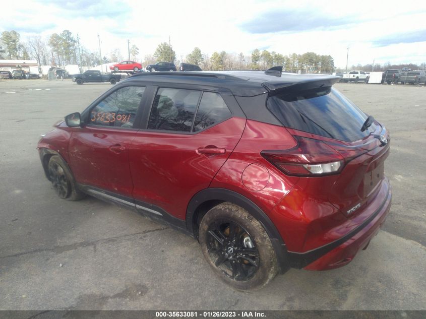 2022 NISSAN KICKS SR VIN: 3N1CP5DVXNL528170