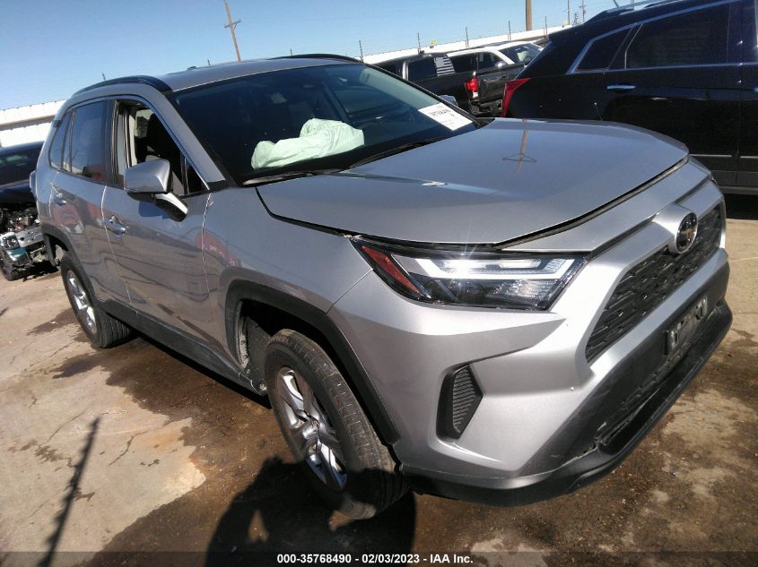 2022 TOYOTA RAV4 XLE VIN: 2T3W1RFV2NW186433