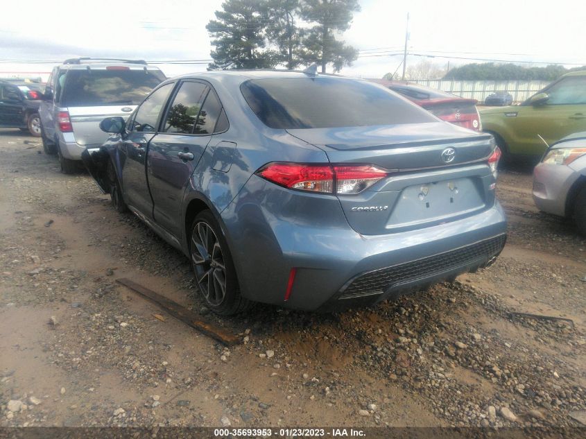 2022 TOYOTA COROLLA SE/SE NIGHTSHADE/APEX SE VIN: JTDS4MCE4NJ091920