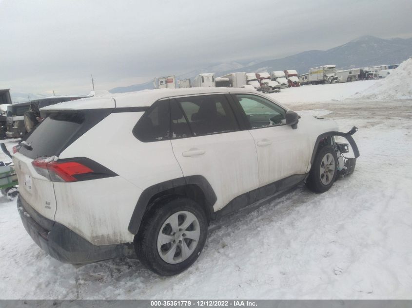 2022 TOYOTA RAV4 LE VIN: 2T3F1RFVXNC304780