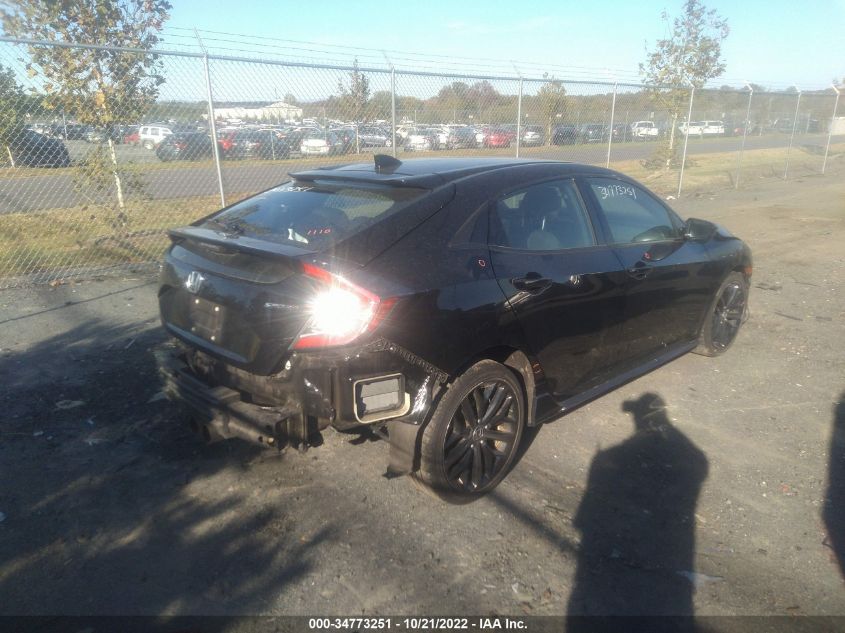 2021 HONDA CIVIC HATCHBACK SPORT VIN: SHHFK7H46MU225596