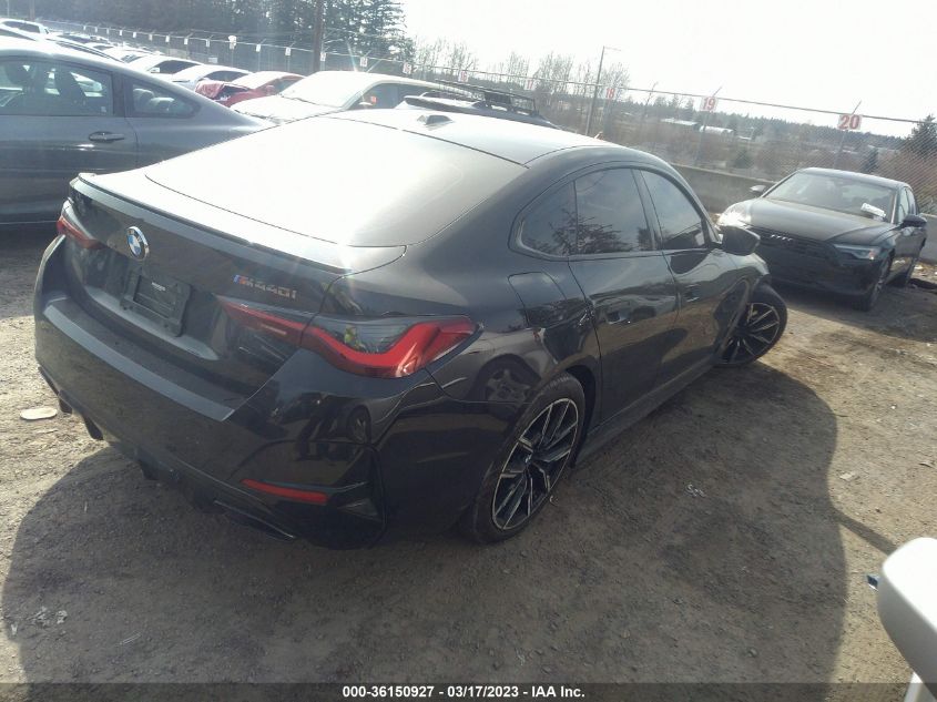 2022 BMW 4 SERIES M440I XDRIVE VIN: WBA13AW04NFM26722