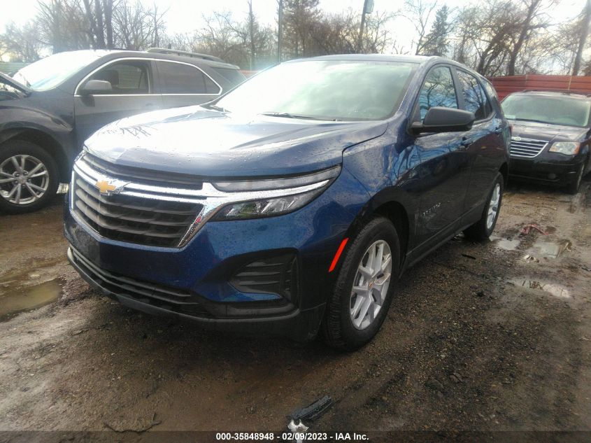 2022 CHEVROLET EQUINOX LS VIN: 2GNAXHEV1N6144133