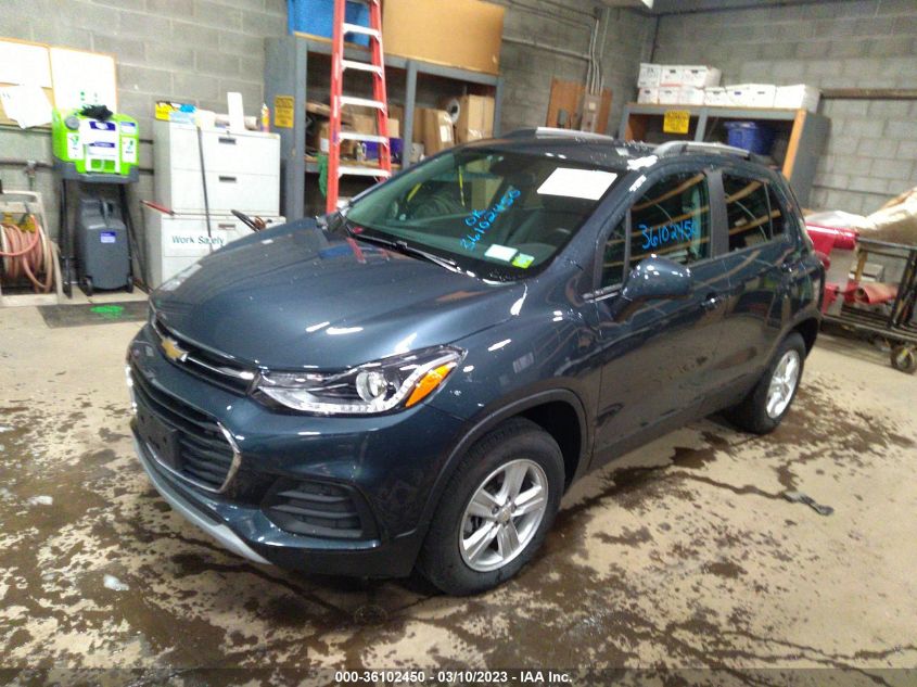 2022 CHEVROLET TRAX LT VIN: KL7CJPSM4NB524764