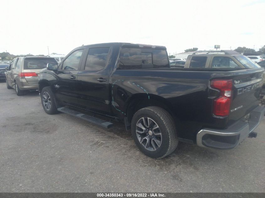 2021 CHEVROLET SILVERADO 1500 LT VIN: 3GCUYDED4MG106370