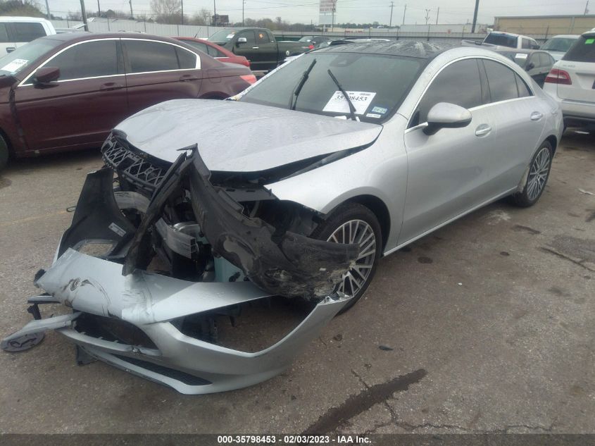 2022 MERCEDES-BENZ CLA CLA 250 VIN: W1K5J4GB9NN286187