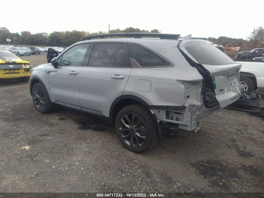 2022 KIA SORENTO X-LINE SX PRESTIGE VIN: 5XYRKDLF6NG074694