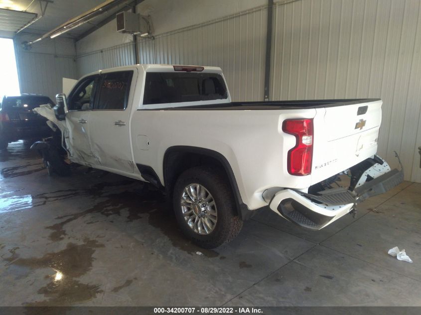 2022 CHEVROLET SILVERADO 2500HD HIGH COUNTRY VIN: 2GC4YRE71N1236558