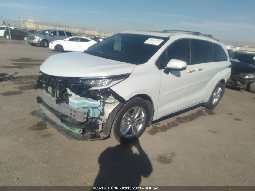 2022 TOYOTA SIENNA LIMITED VIN: 5TDZSKFC1NS064762