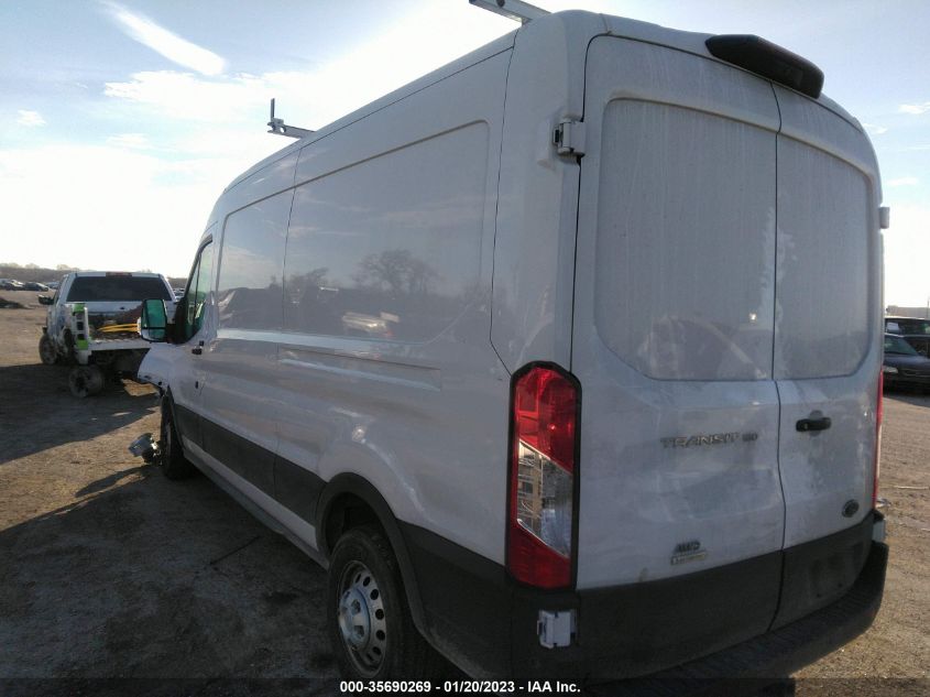 2021 FORD TRANSIT CARGO VAN VIN: 1FTYE2CGXMKA77994