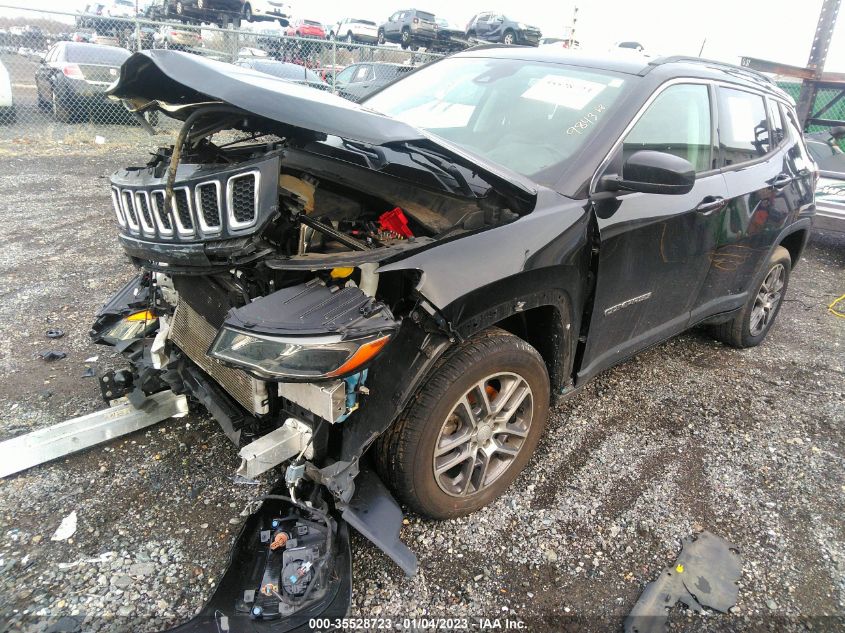 2020 JEEP COMPASS LATITUDE W/SUN/SAFETY PKG VIN: 3C4NJDBB4LT239857