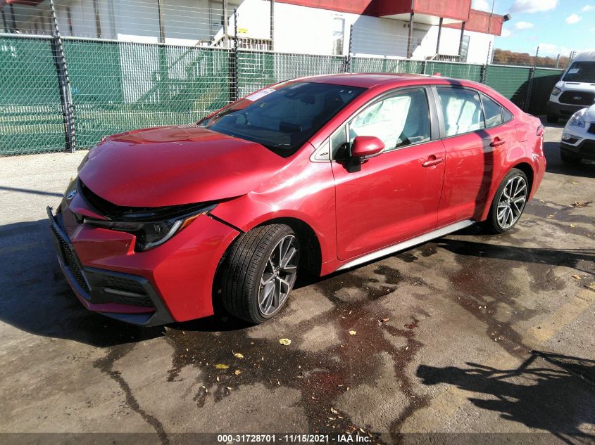 2020 TOYOTA COROLLA SE/NIGHTSHADE VIN: JTDS4RCE4LJ008531