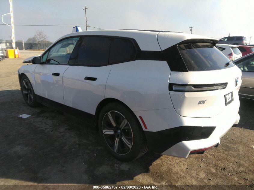 2022 BMW IX XDRIVE50 VIN: WB523CF01NCK47831