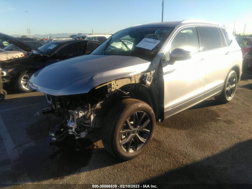 2022 VOLKSWAGEN TIGUAN SE VIN: 3VV3B7AX4NM047999