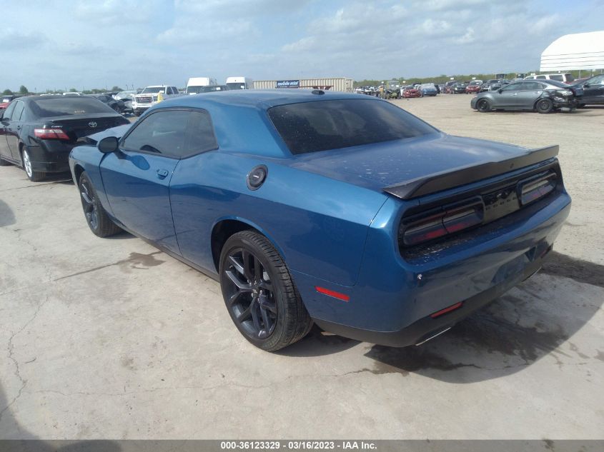 2022 DODGE CHALLENGER SXT VIN: 2C3CDZAG0NH215628