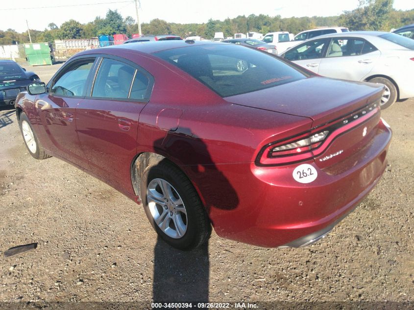 2021 DODGE CHARGER SXT VIN: 2C3CDXBG4MH579889
