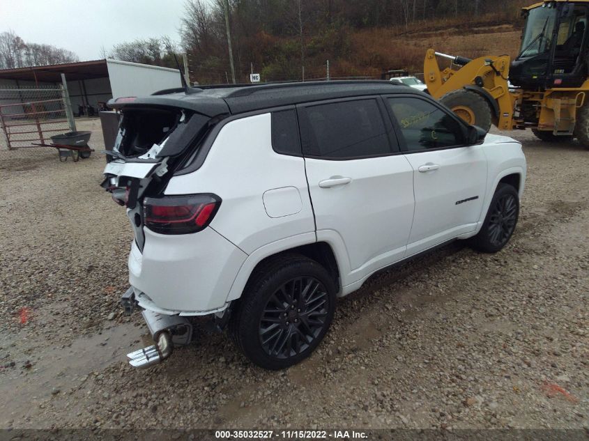 2022 JEEP COMPASS HIGH ALTITUDE VIN: 3C4NJDCB4NT172386