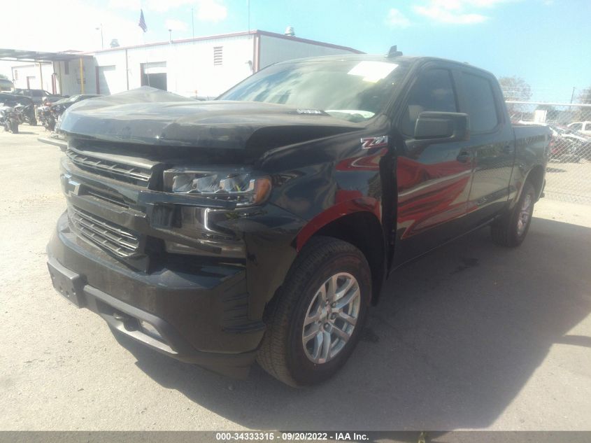 2021 CHEVROLET SILVERADO 1500 RST VIN: 3GCUYEET8MG117403