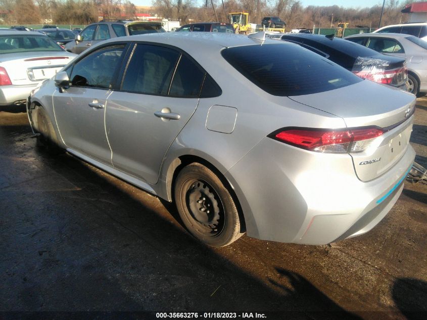 2022 TOYOTA COROLLA LE VIN: JTDEPMAE3N3007503