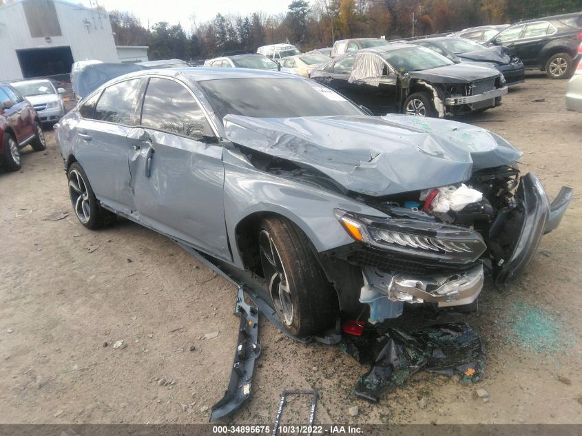 2022 HONDA ACCORD SEDAN SPORT SE VIN: 1HGCV1F4XNA007541