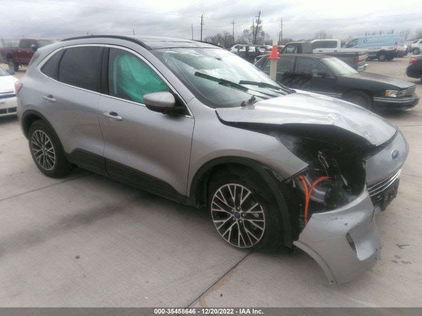 2022 FORD ESCAPE TITANIUM PLUG-IN HYBRID VIN: 1FMCU0LZ9NUA25244