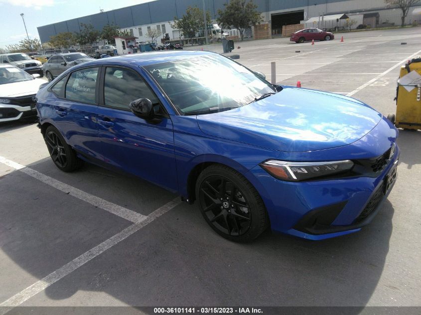 2023 HONDA CIVIC SI VIN: 2HGFE1E50PH470574