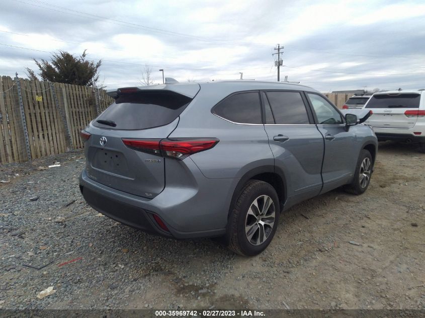 2023 TOYOTA HIGHLANDER HYBRID VIN: 5TDKBRCH7PS569153