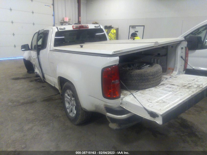 2021 CHEVROLET COLORADO 2WD LT VIN: 1GCHSCEA8M1228702