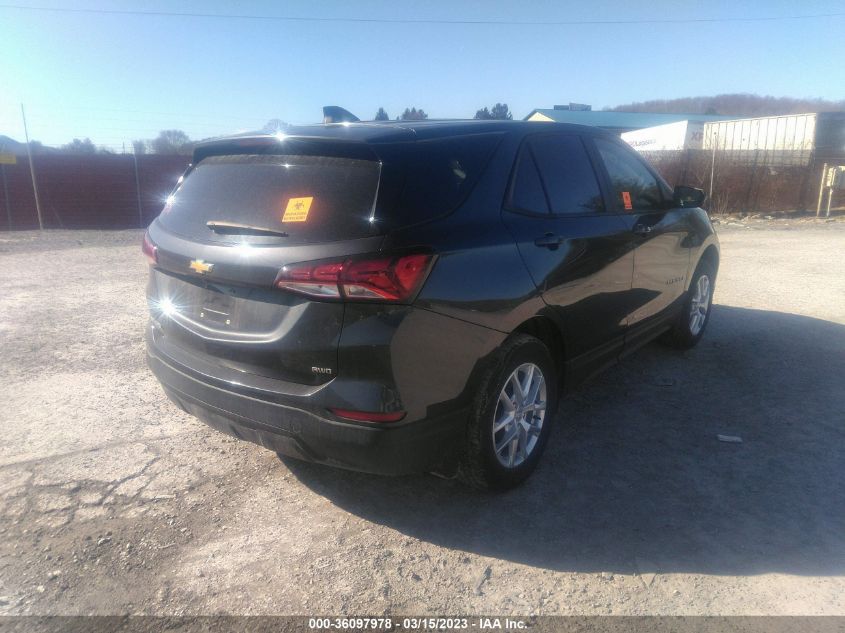 2022 CHEVROLET EQUINOX LS VIN: 3GNAXSEV0NS163223