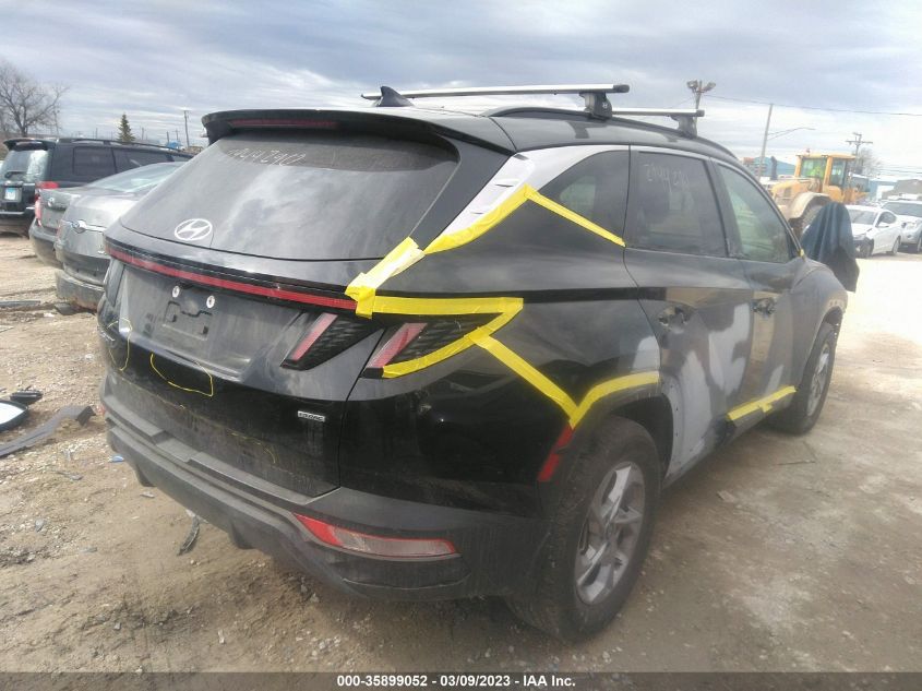 2022 HYUNDAI TUCSON SEL VIN: 5NMJBCAE4NH038655